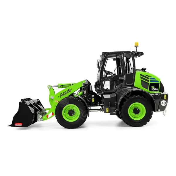 Metal LESU 1/14 RC Hydraulic Loader Aoue WA100M-8 4X4 RTR Remote Control Construction Vehicle Axle Lock Sound Light ST8 Radio