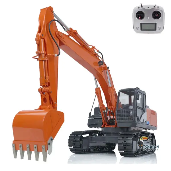Metal 1/12 Scale RC Hydraulic Excavator Radio Control Heavy Equipment DIM H2 ZX210 Construction Digger Easter Sale