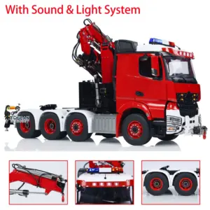 TOUCAN 8x8 1/14 RC Hydraulic Crane Tractor Truck Fly Jib Remote Control Cars Model