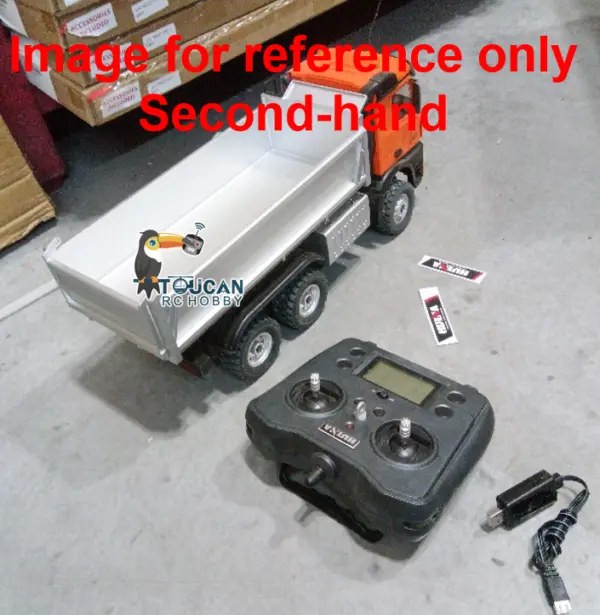 1/14 HUINA 1598 2.4G Remote Control Dumper 6?¡§¡é6 Engineering Transport Vehicle Lifting Rod Tipper Car Light Sound Battery Toys