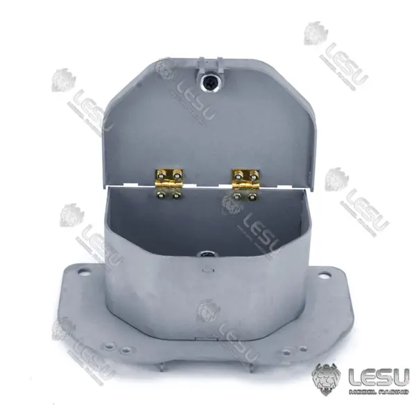 LESU RC 1/14 Hydraulic forklift Transfer Car Truck Model ESC Motor Light Sound System Metal Front Rear Wheel Hub Toolbox
