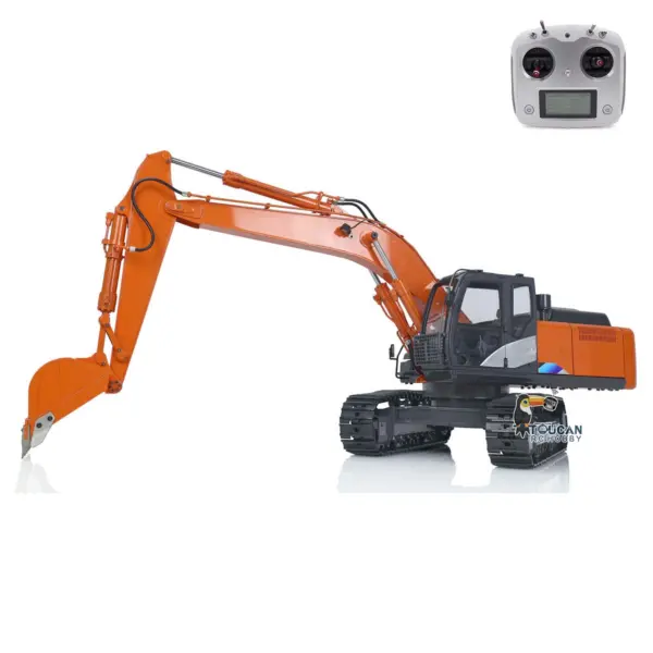 Metal 1/12 Scale RC Hydraulic Excavator Radio Control Heavy Equipment DIM H2 ZX210 Construction Digger Easter Sale