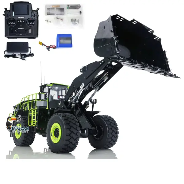 Kabolite K988 100S Metal 1/14 RC Hydraulic Loader 988K Assembled Painted Radio Control Heavy Machine PL18 Lite Model RTR Vehicle