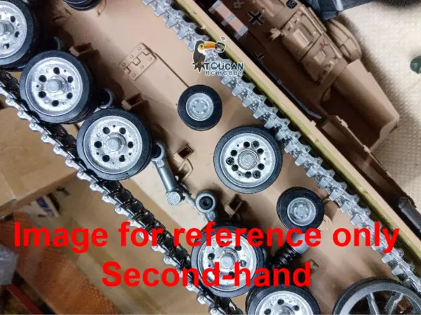 Henglong 1/16 7.0 Customized Panzer III H RTR RC Tank 3849 Metal Tracks Wheels