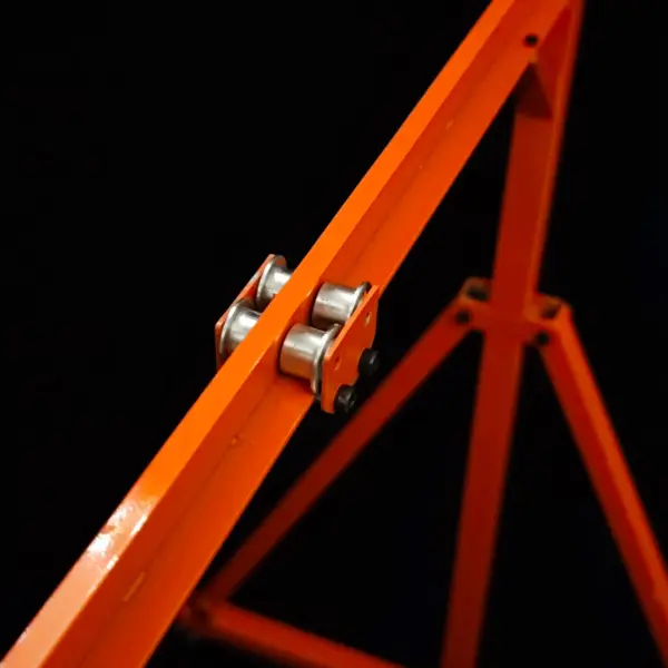 JDModel Metal Chain Block Hoist Gantry Crane for 1/14 RC Crane Remote Control Engineering Vehicles Model