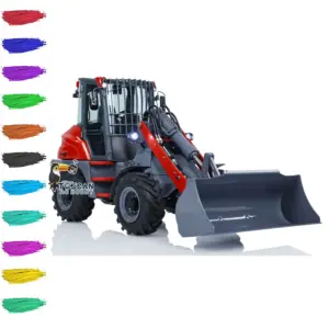 Customized LESU 1/14 AOUE-MCL8 Hydraulic RC Loader Remote Control Construction Vehicles Painted Assembled ESC Servo Motor