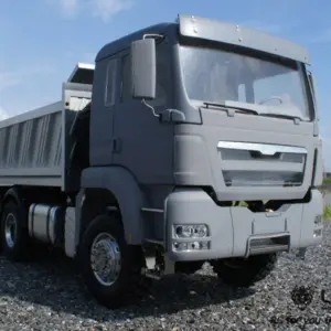 LESU 1/14 8*8 Hydraulic Unpainted RC Dumper Tipper Truck Battery & Radio System& Charger ESC Motor Second Gear High Torque Gearbox