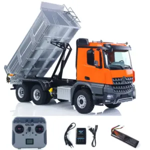 1/14 2.4G Remote Control Electric Lifting Dumper 5702 Model 6*6 Tipper Vehicle 2Speed Sound Light Motor RTR Car