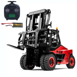 LESU 1/14 Aoue-LD16S Metal RC Hydraulic Forklift Remote Control Wheeled Car RTR Version Painted Assembled Models