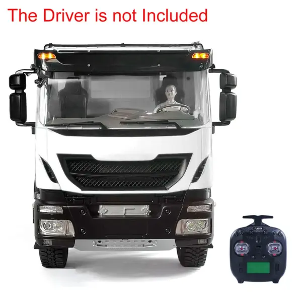 1/14 Toucan 6x6 Metal Hydraulic RC Dumper Truck Remote Controlled Simulation Car Hobby Models 2-speed Gearbox ESC Servo