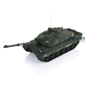 Henglong 1:16 7.0 2.4Ghz Upgraded British Challenger II RTR RC Tank Model 3908 BB Shooting Unit IR Metal Tracks Idlers Sprockets