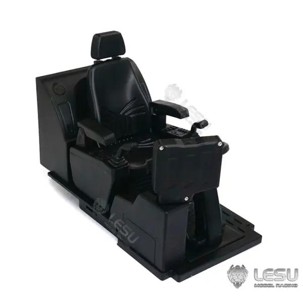 LESU 1/14 Metal Hydraulic RC Excavator Aoue ET26L Three-Section Arm Tracks Pump Fence Liquid Crystal Display Selector Grab Bucket