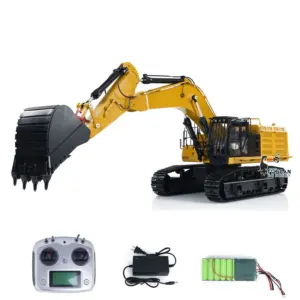Metal 1/14 374F Hydraulic RC Excavator Remote Control Engineering Vehicles Electric Machine Trucks I6S ESC Motor Servo Hobby Model