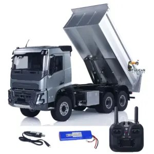 DoubleE E015 001 1/14 RC Dump Truck 6X4 Electric Lifting Remote Control TipperMetal Drive Shafts Chassis Model Vehicle RTR