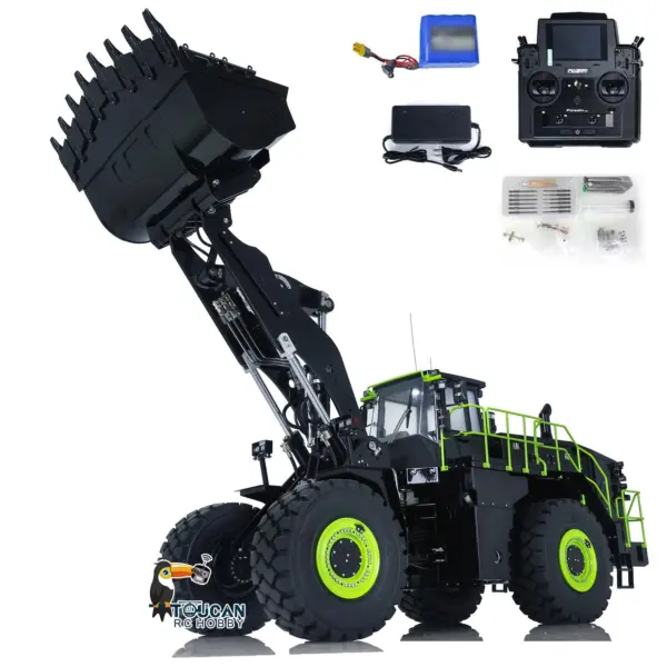 Kabolite K988 100S Metal 1/14 RC Hydraulic Loader 988K Assembled Painted Radio Control Heavy Machine PL18 Lite Model RTR Vehicle