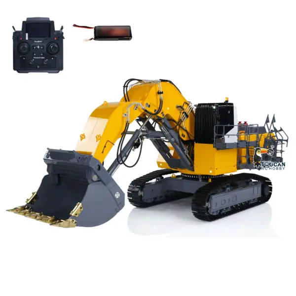 1/14 LESU RC Hydraulic Excavator 9150 Remote Controlled Digger Truck Vehicle RTR Hobby Model forward Shovel PL18EV Lite