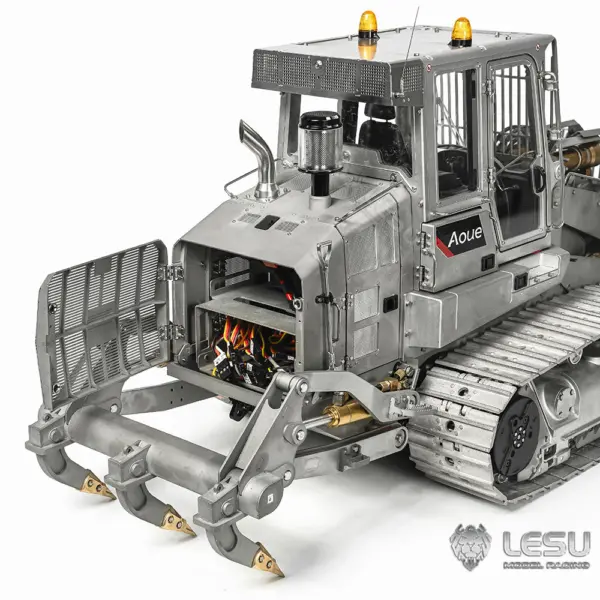 LESU 1:14 973K Hydraulic RC Loader Tracked Radio Control Car Upgrade Version Kit/PNP/RTR Light Sound System ESC Servo Motor
