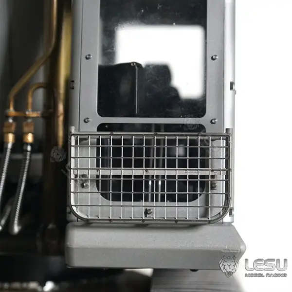 LESU 1/14 PC360 Metal RC Hydraulic Excavator Model Track Cab Bucket Display Ripper Tree Digging Tool fork Arm Crusher