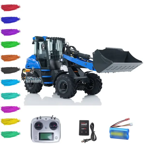 LESU Metal 1:14 RC Hydraulic Loader AOUE MCL8 Remote Control Engineer Vehicles RTR Versions Painted Assembled Hobby Models