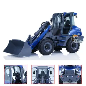 1:14 LESU Metal RC Hydraulic Loader AOUE MCL8 Remote Control Engineer Vehicles Simulation Car Electric Models