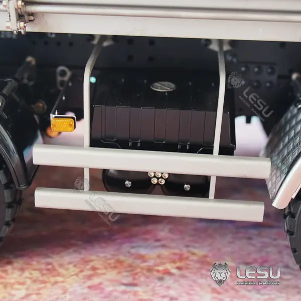 LESU 1/14 Scale 8*8 Metal Chassis TGS Hydraulic Dumper Truck Construction Vehicle Light Sound System Motor ESC
