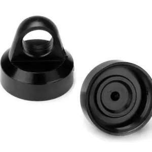 ALUMINUM SHOCK CAP (HARD ANODIZED/2pcs)