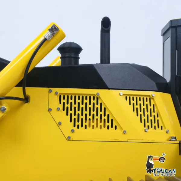D155AX Metal 1/12 RC Hydraulic Bulldozer RTR Heavy Dozer Model 7 Way Valve 1.0L Oil Pump 5 Plows Radio Master TX15 Radio Battery