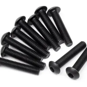 BUTTON HEAD SCREW M3x16mm (HEX SOCKET/10pcs)