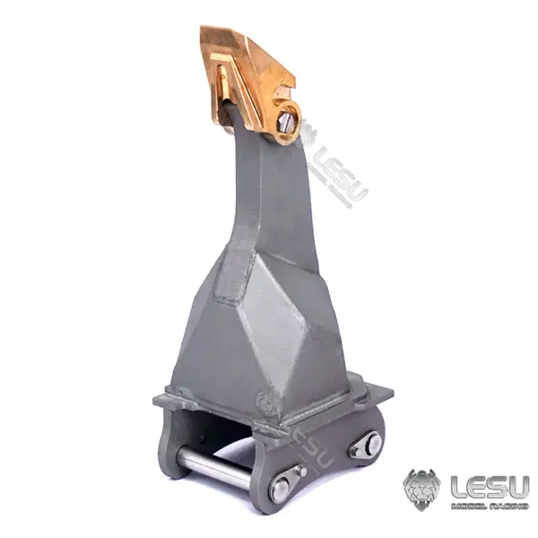 LESU 1/14 RC Metal Hydraulic Aoue ET30H Wheeled Painted Excavator Heavy Ripper Hydraulic Crusher fork Bucket B