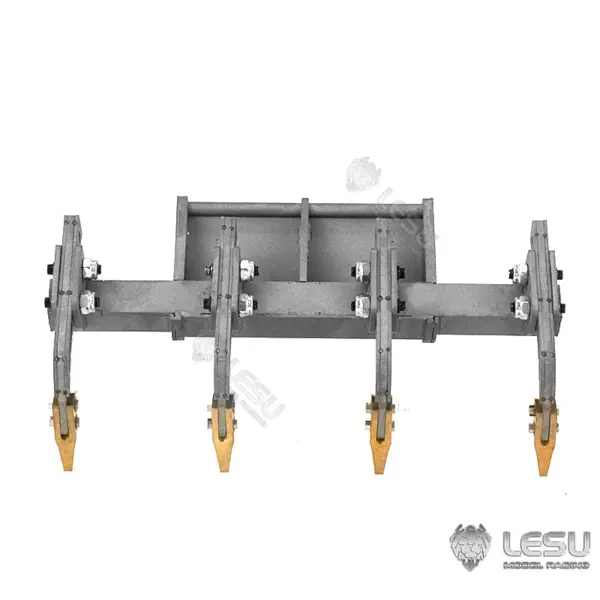 LESU 1/14 Scale Hydraulic Radio Controlled Loader Aoue LT5 Tracked Skid-Steer Loader Sweeper Dozer Blade Gripper Hay Clamp