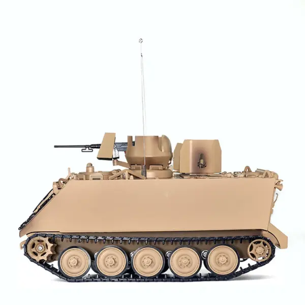 1/16 Tongde RC Tank M2412-B M113A1 ACAV Infrared 360 Turret Rotation Smoking Light Sound Remote Control Electric Model RTR