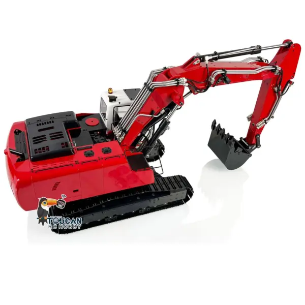 MTMODEL 1/14 946-3 Tracked RC Hydraulic Excavator Metal Assenmbled Painted Heavy Machine Clamshell Bucket Ripper T12D Model