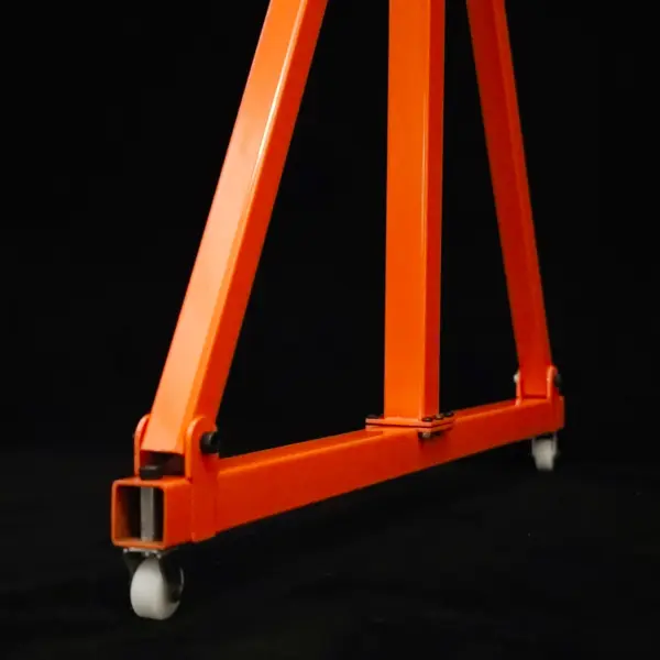 JDModel Metal Chain Block Hoist Gantry Crane for 1/14 RC Crane Remote Control Engineering Vehicles Model