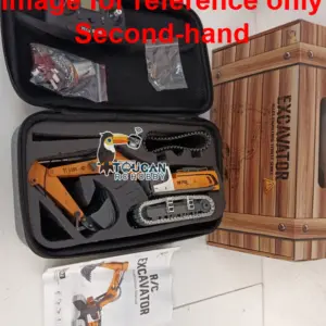 1/50 RC Excavator K970 Engineering Vehicle Remote Control Electric Lifting Digger Metal Bucket Tracks Light Sound RTR Battery