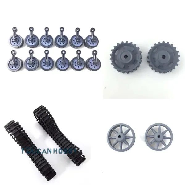 Henglong 1/16 Scale German Panzer III L 3848 Stug III 3868 RC Tank Remote Control Model Plastic Idlers Sprockets Tracks Road Wheel