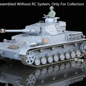 Henglong 1/16 Scale Plastic German IV F2 Model Static Tank 3859 W/O Electronic
