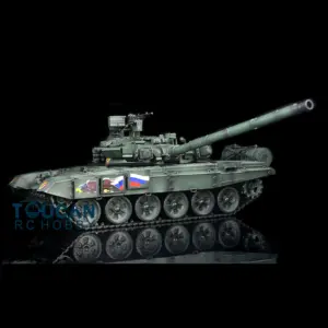 Henglong 1/16 RC Tank 3938 T90 W/ Metal Chassis Plastic Hull 7.1 Mainboard Sound Effects 360Degrees Rotating Turret Infrared BB Shooting