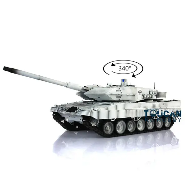 2.4Ghz Remote Control RC Tank Heng Long 1/16 Scale TK7.0 Main Board Leopard2A6 3889 Ready to Run Shooting BBs Turret Rotating