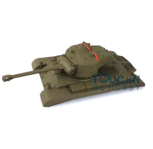Henglong 1/16 USA M26 Pershing RC Tank 3838 Plastic Chassis Tracks Wheels Decal Shockable Recoil Barrel BB Unit Turret Upper Hull