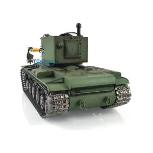 Henglong 1/16 7.0 Customized Gigant RTR RC Tank Soviet KV-2 3949 Metal Remote Control Track Optional Versions Infrared Combating
