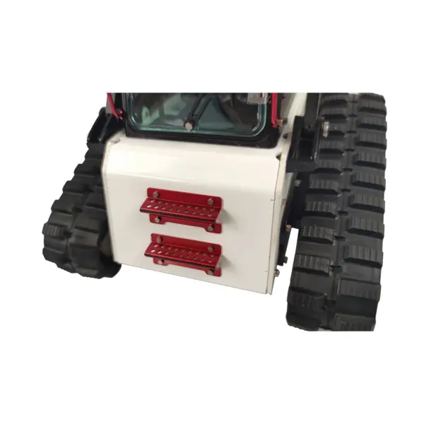 LESU 1/14 RC Tracked Skid-Steer Loader Aoue LT5 Metal Hydraulic DIY Model Gripper Dozer Hay Clamp Dozer Blade Gripper Sweeper Hay Clamp