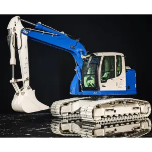 JDM-208 1/14 Metal RC Hydraulic Tracked Excavator R920 3CH 2Arms Remote Control Digger Model Flysky ST8 Radio No Sounds RTR
