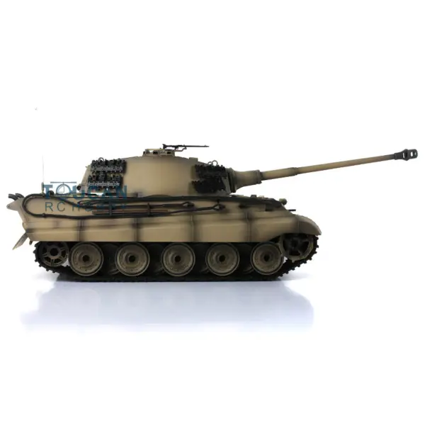 Henglong 1/16 Scale RC Tank German King Tiger 3888A 7.0 Plastic Tank w/ 360Degrees Rotating Turret BB Shooting w/o Barrel Recoil