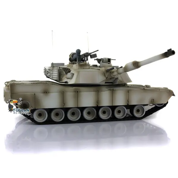 Heng Long 1/16 RTR RC Tank 3918 M1A2 Abrams Full Metal Painted Chassis TK16 Mainboard IR Ver Smoke Upper Hull FS I6S 360 Turret