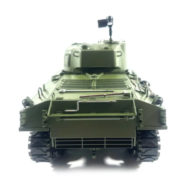1/16 Mato Infrared Ver M4A3 Sherman KIT Metal Remote Controlled Tank 1230 Barrel Recoil Gearbox WITHOUT Radio Battery Receiver