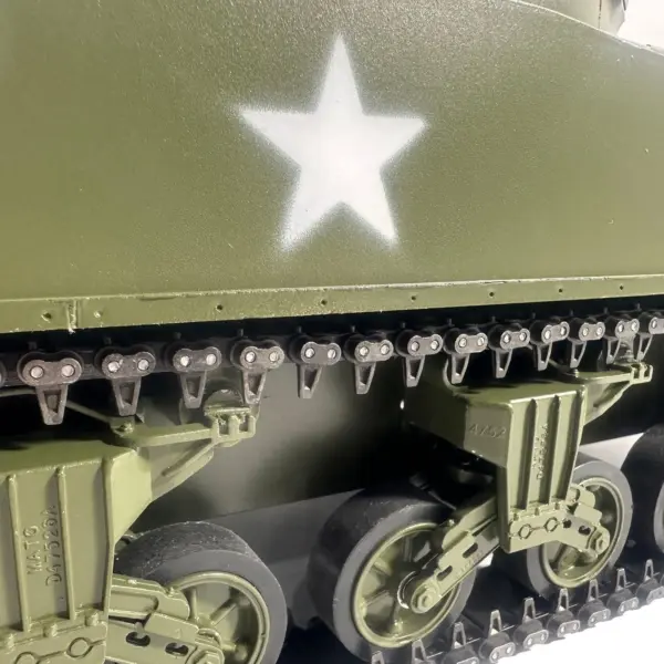 Mato 100% Metal Painted 1/16 RC Tank M4A3 Sherman Radio Controllled Military Models BB Version KIT 1230 DIY Electric Vehicles
