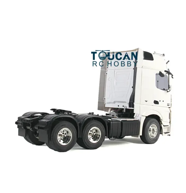 1/14 Scale 3Axles Highline DIY 3363 RC Tractor Truck W/ Motor Trailer KIT Car Construction Vehicle Simulation Model