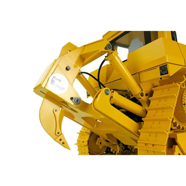 JDMODEL Metal 1/14 RC Bulldozer DXR2 JDM-98 Hydraulic Dozer Construction Vehicle Truck Model Radio Light Sound Pump Cylinder Tracks ESC Motor