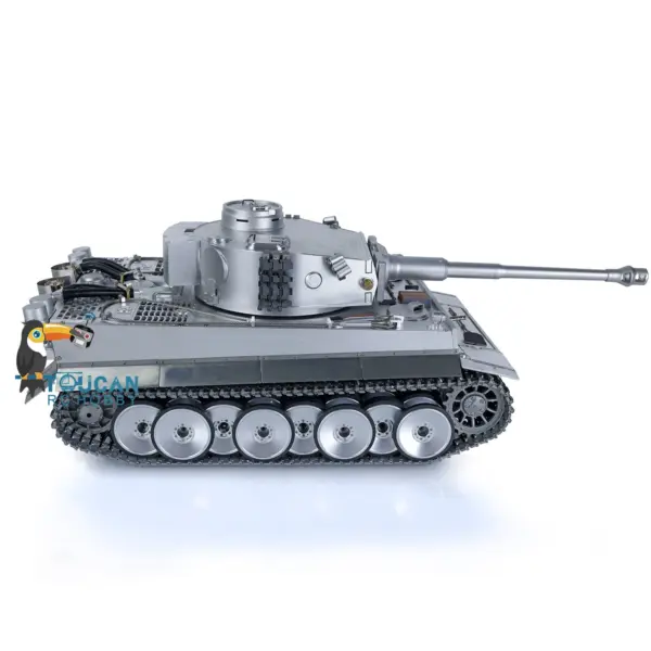BEST SELLING Henglong 1/16 Upgraded Full Metal German Tiger I Ready to Run Remote Control Tank 3818-Pro Military Main Battle Tank
