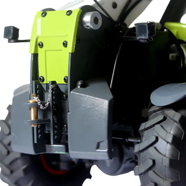JDM-128 1/14 Metal RC Forklift Multifunctional Telescopic Hydraulic Construction Vehicles 4-Way Vavles Differential Lock 2Axles Steering